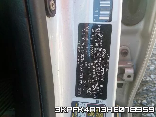 3KPFK4A73HE078959 фото 2