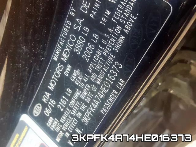 3KPFK4A74HE016373 фото 2