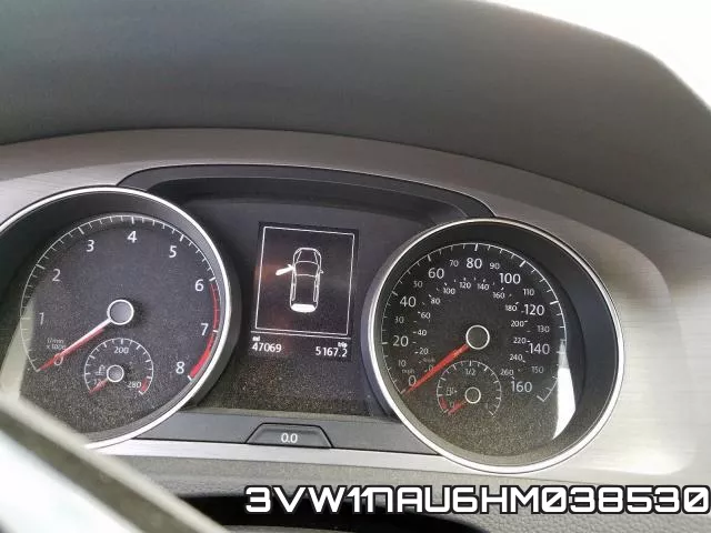 3VW117AU6HM038530 фото 9