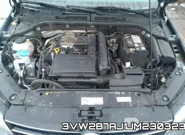 3VW2B7AJ1JM230323 фото 2