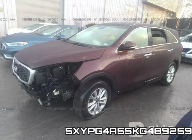 5XYPG4A55KG489259 фото 3