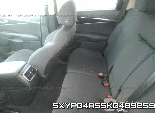 5XYPG4A55KG489259 фото 8