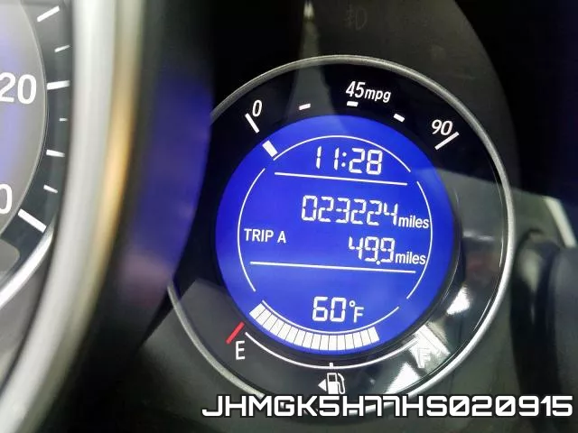 JHMGK5H77HS020915 фото 7