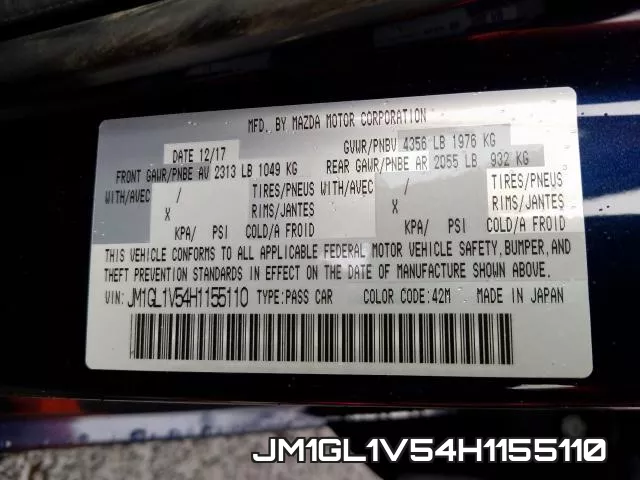 JM1GL1V54H1155110 фото 2