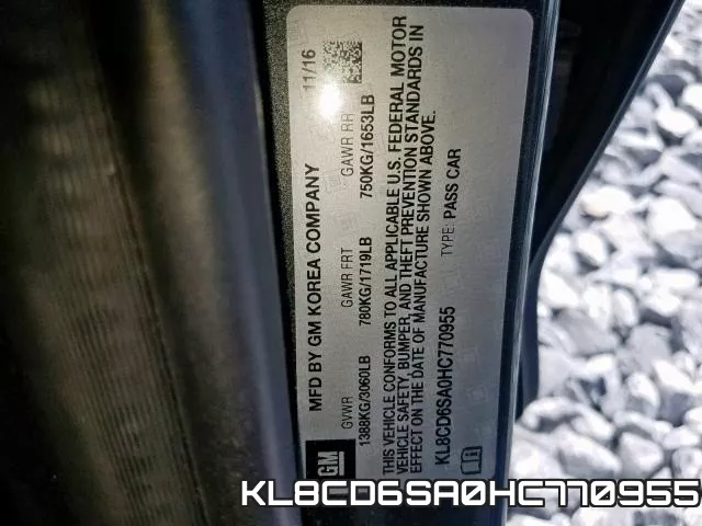 KL8CD6SA0HC770955 фото 2