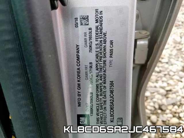 KL8CD6SA2JC467584 фото 2