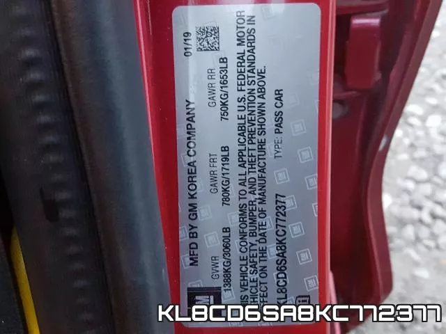 KL8CD6SA8KC772377 фото 2