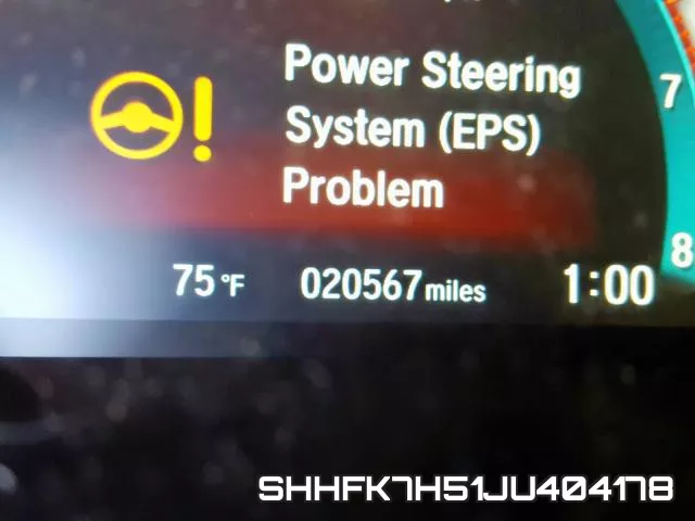 SHHFK7H51JU404178 фото 8