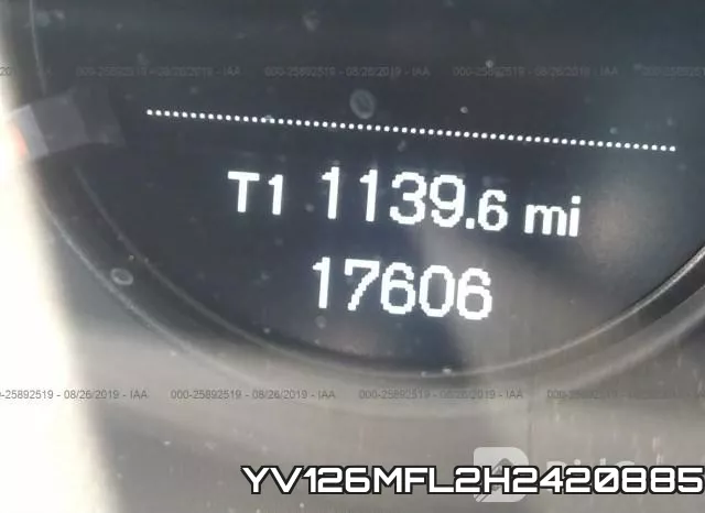YV126MFL2H2420885 фото 8