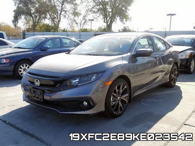 19XFC2E89KE023542 фото 3