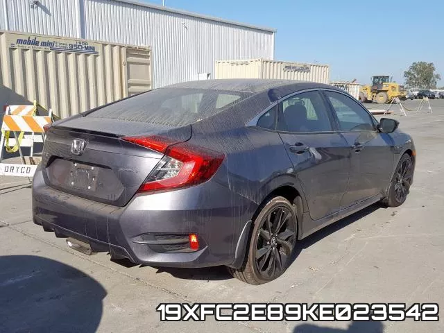19XFC2E89KE023542 фото 5