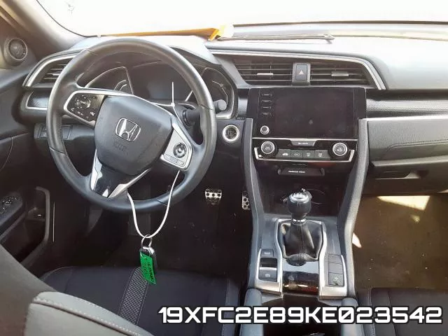 19XFC2E89KE023542 фото 10
