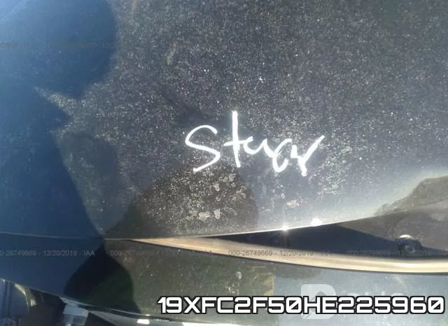 19XFC2F50HE225960 фото 2