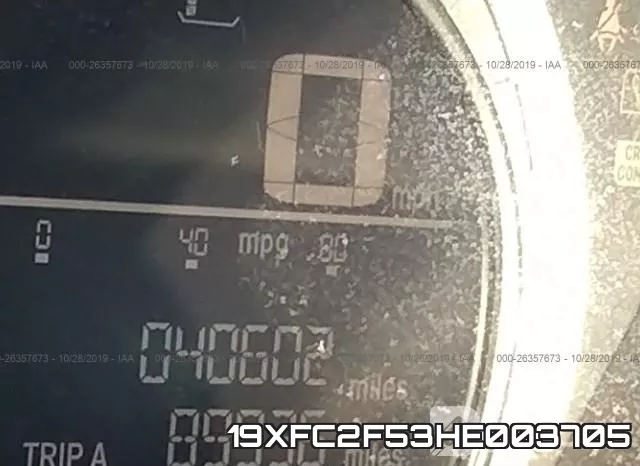 19XFC2F53HE003705 фото 7