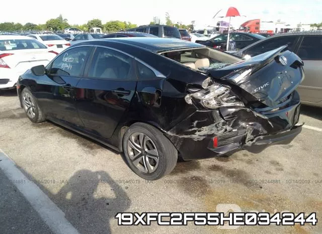 19XFC2F55HE034244 фото 4