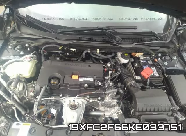 19XFC2F66KE033751 фото 2