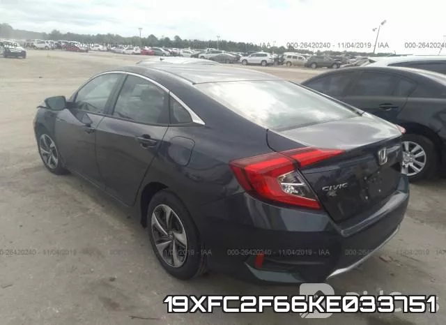 19XFC2F66KE033751 фото 3