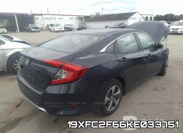 19XFC2F66KE033751 фото 4