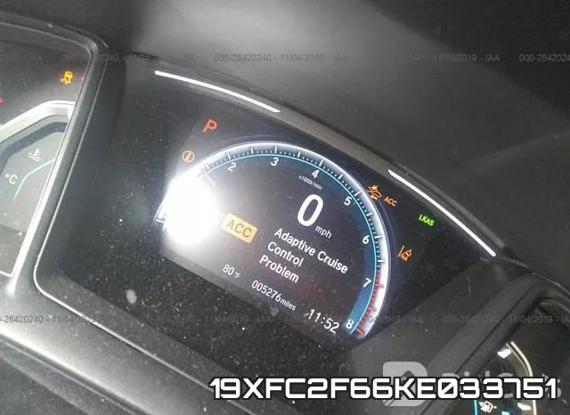 19XFC2F66KE033751 фото 6