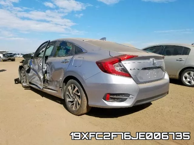 19XFC2F76JE006735 фото 4