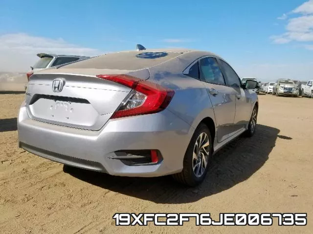 19XFC2F76JE006735 фото 5
