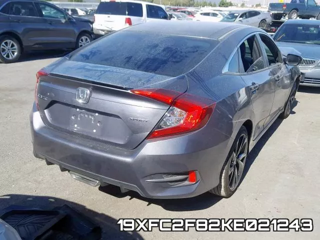 19XFC2F82KE021243 фото 4