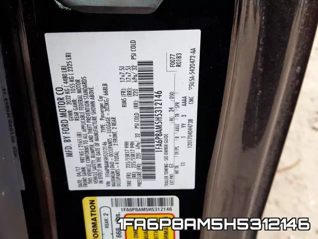1FA6P8AM5H5312146 фото 2