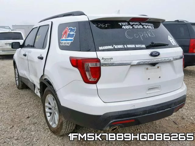1FM5K7B89HGD86265 фото 3