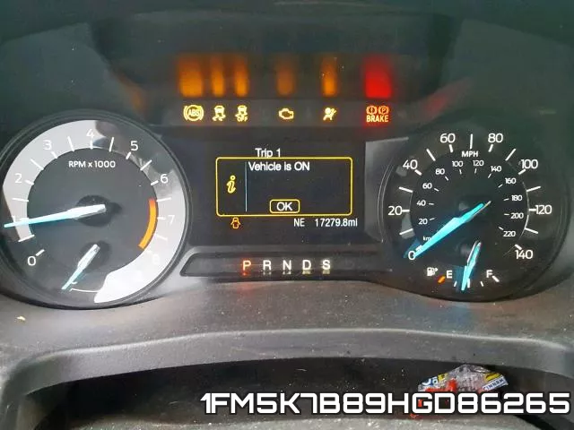 1FM5K7B89HGD86265 фото 8