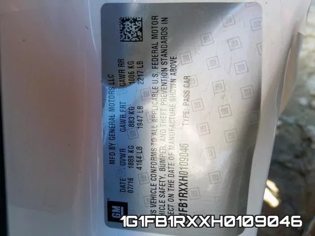 1G1FB1RXXH0109046 фото 2