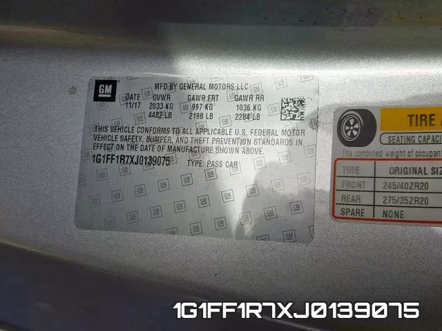 1G1FF1R7XJ0139075 фото 2