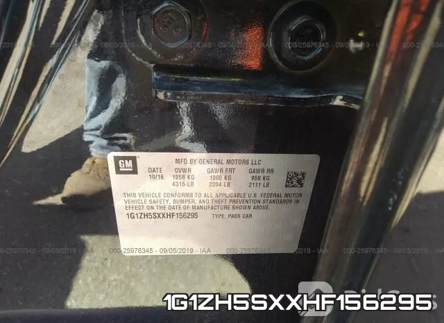 1G1ZH5SXXHF156295 фото 9