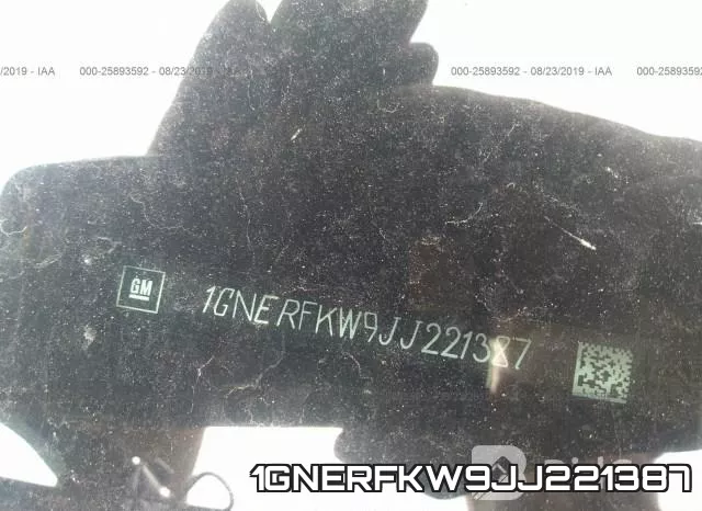 1GNERFKW9JJ221387 фото 10