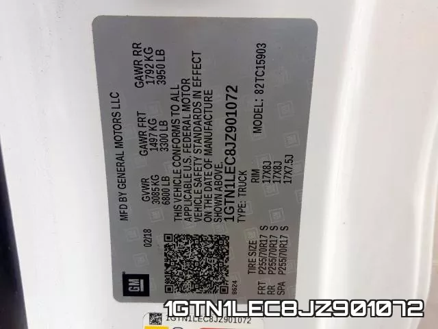 1GTN1LEC8JZ901072 фото 2