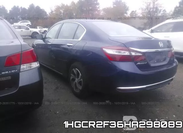 1HGCR2F36HA298089 фото 4