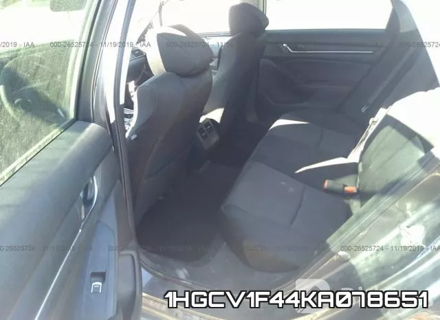 1HGCV1F44KA078651 фото 8