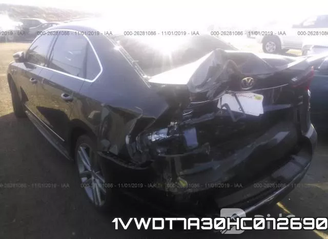 1VWDT7A30HC072690 фото 4