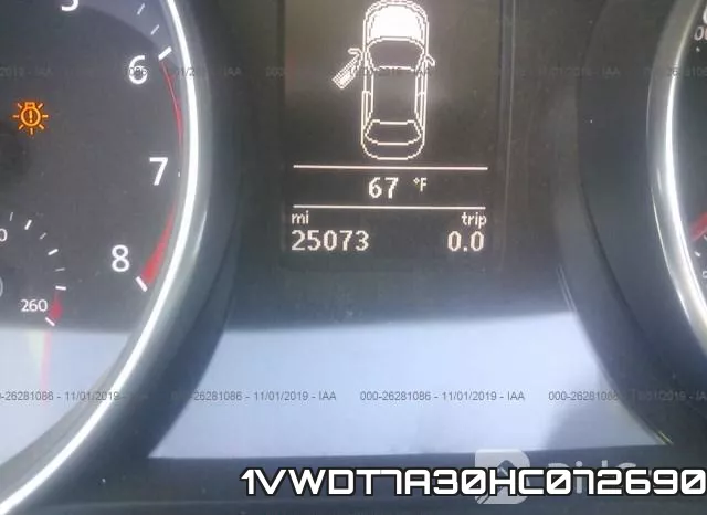 1VWDT7A30HC072690 фото 8