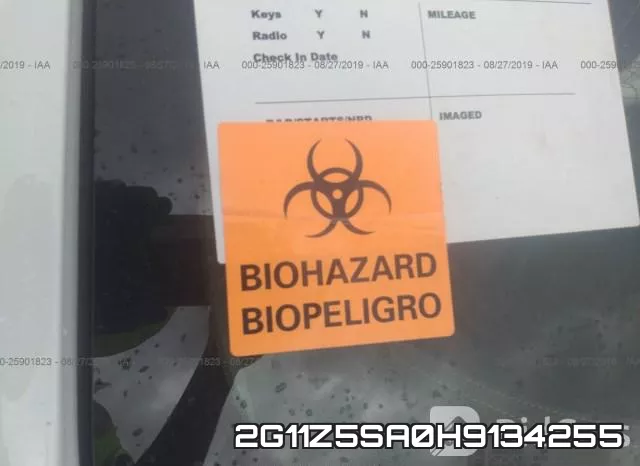 2G11Z5SA0H9134255 фото 4