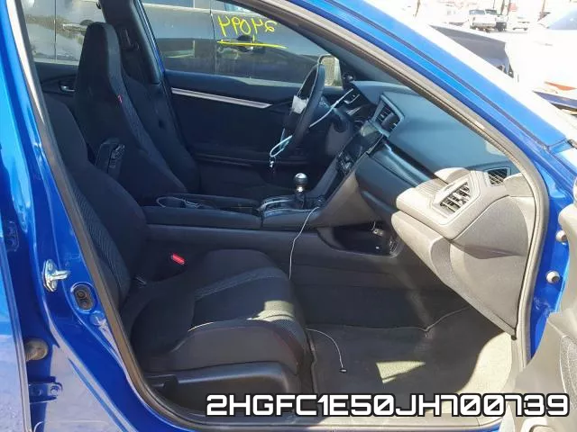 2HGFC1E50JH700739 фото 6