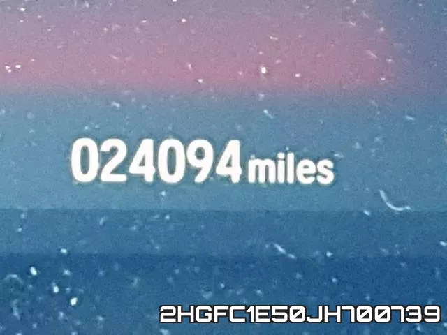 2HGFC1E50JH700739 фото 9
