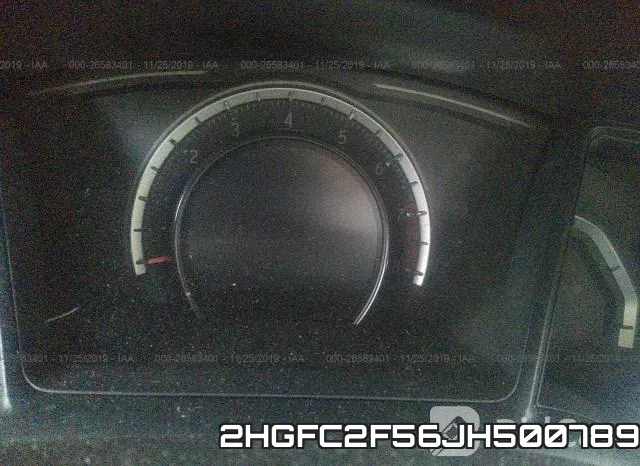 2HGFC2F56JH500789 фото 5