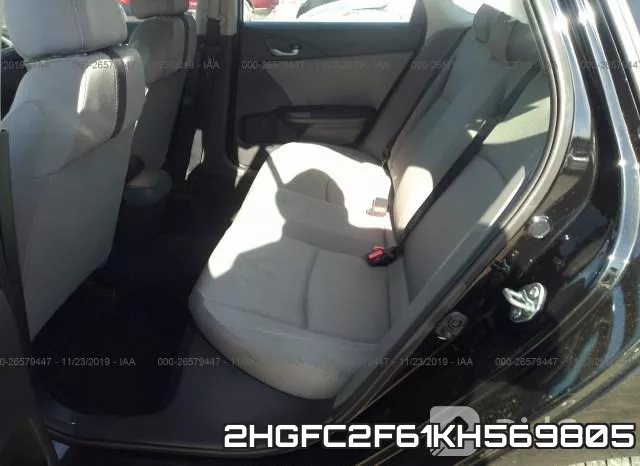2HGFC2F61KH569805 фото 9