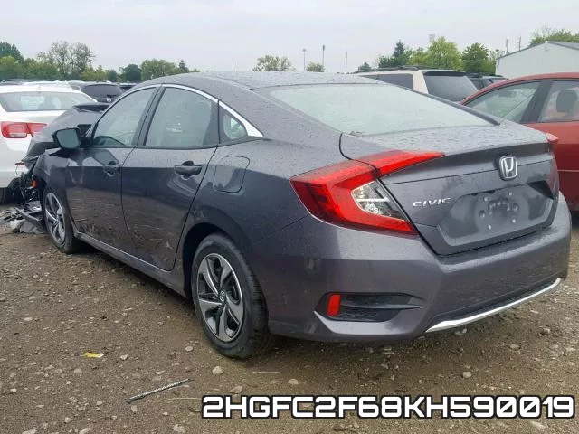 2HGFC2F68KH590019 фото 4