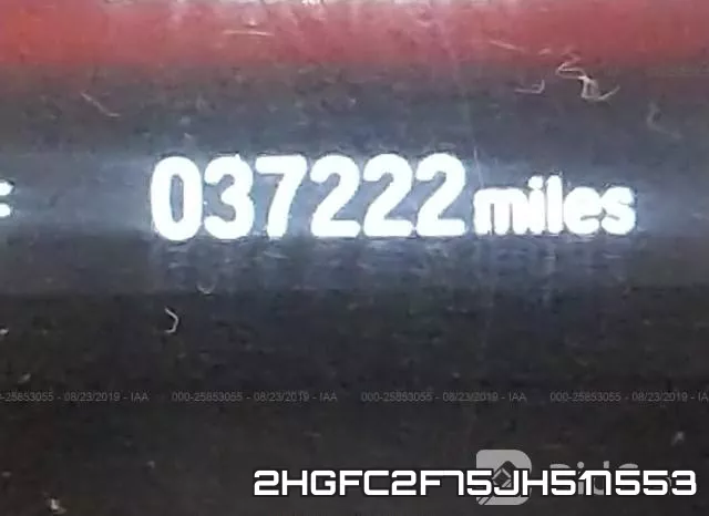 2HGFC2F75JH517553 фото 6