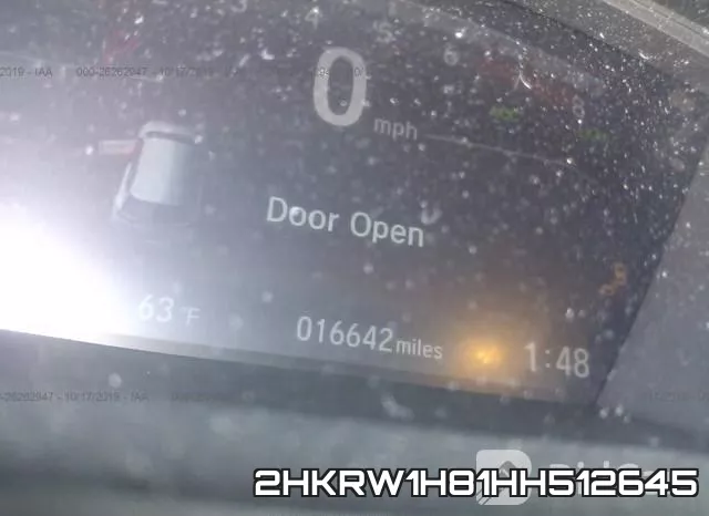 2HKRW1H81HH512645 фото 6