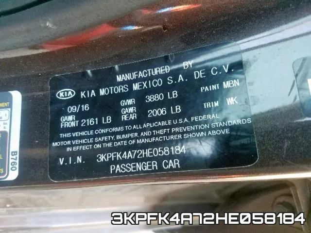 3KPFK4A72HE058184 фото 2