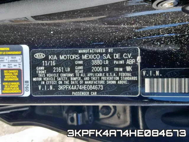 3KPFK4A74HE084673 фото 2