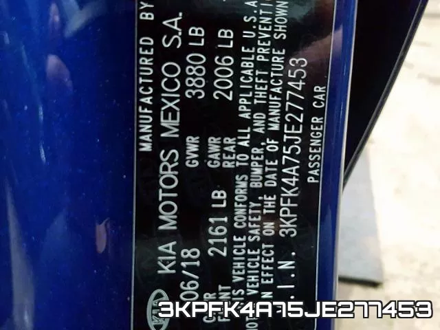 3KPFK4A75JE277453 фото 2