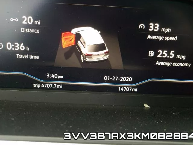 3VV3B7AX3KM082884 фото 9